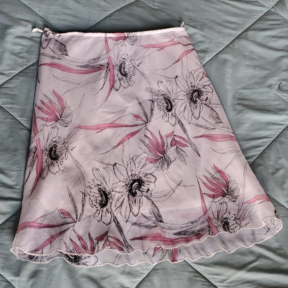 Floral skirt